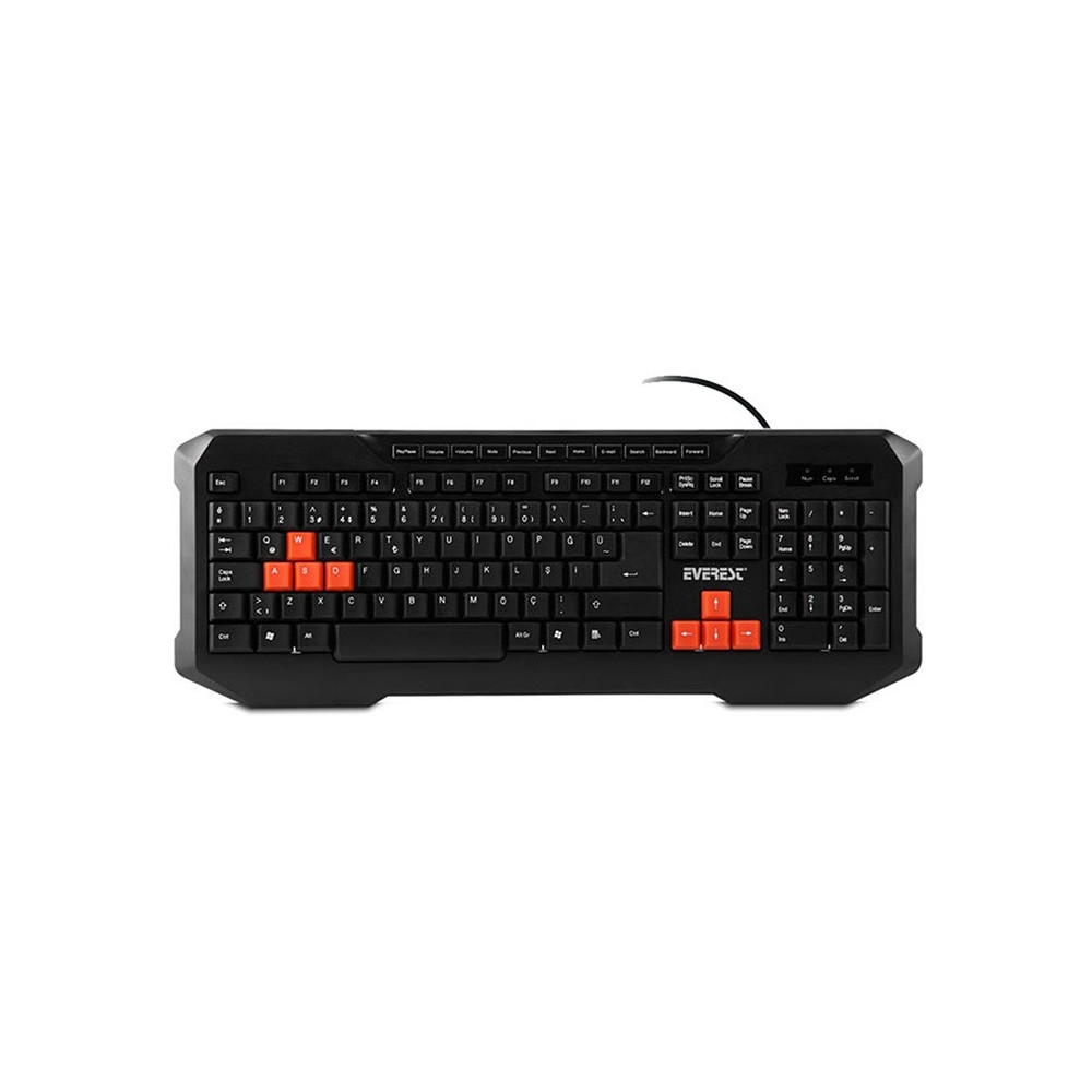 Clavier Multimédia Everest KB-961 / Qwerty