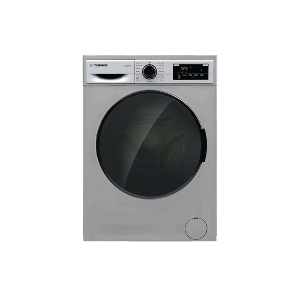 Machine à laver Telefunken MACH8-1255CF4T-S / 8 Kg / Silver