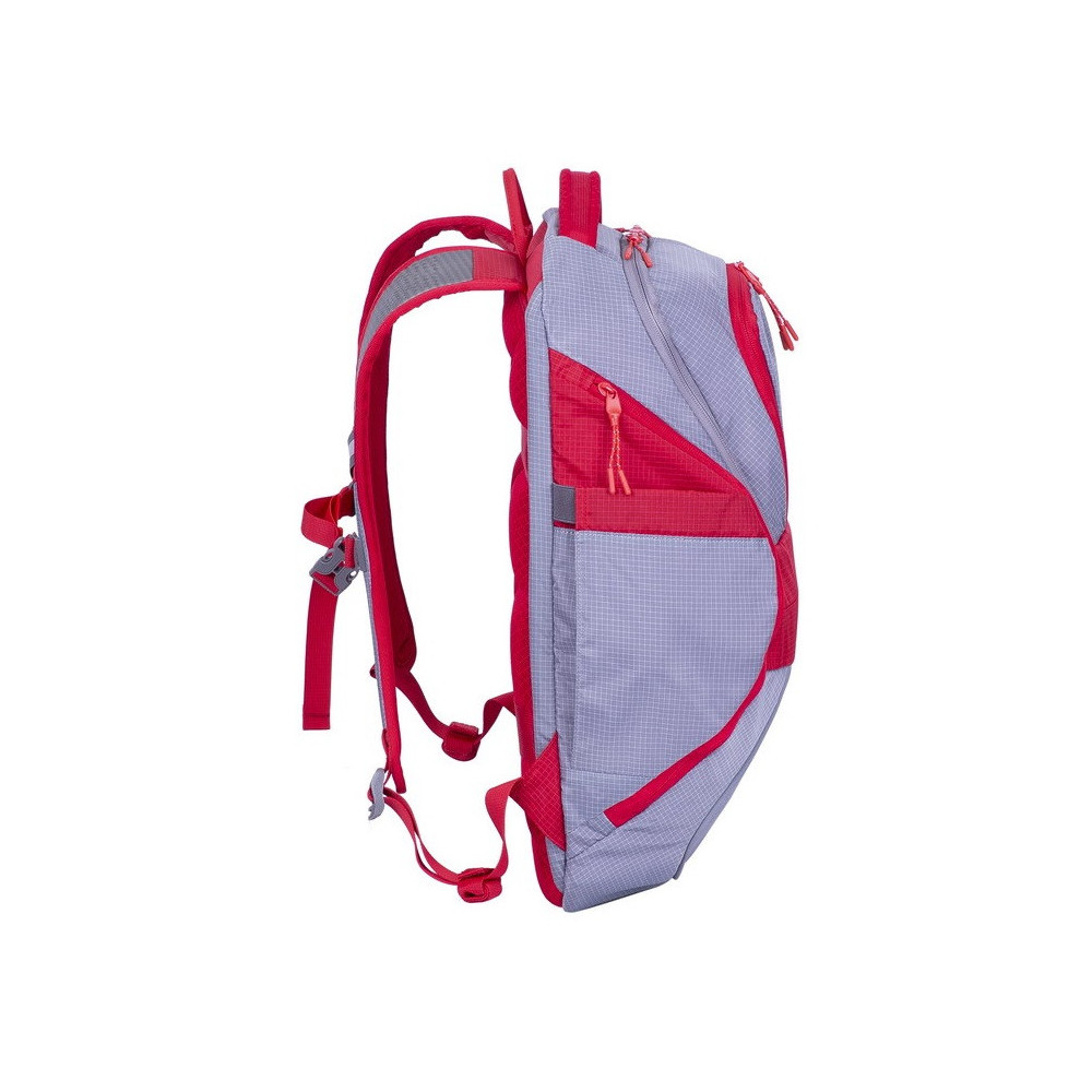 Sac à dos Rivacase 5225 20L / 15.6" / Gris & Rouge
