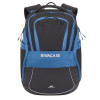 Sac à dos Rivacase 5225 20L / 15.6" / Noir & Bleu