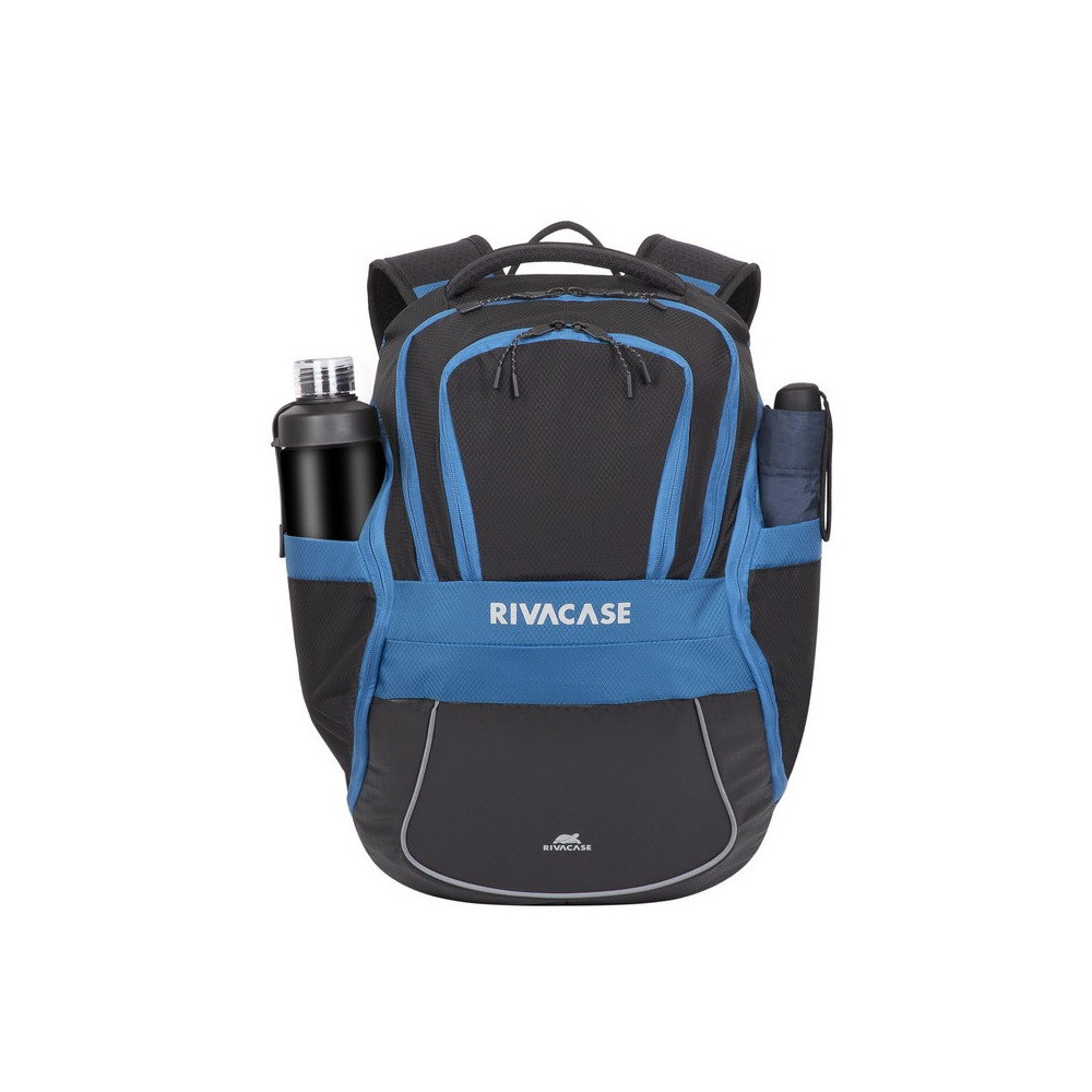 Sac à dos Rivacase 5225 20L / 15.6" / Noir & Bleu