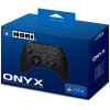 Manette Gaming Sans Fil Konix Hori Onyx+ Pour PC & PS4 / Noir