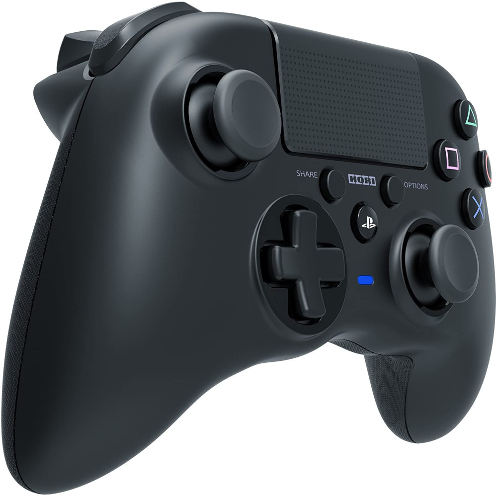 Manette Gaming Sans Fil Konix Hori Onyx+ Pour PC & PS4 / Noir