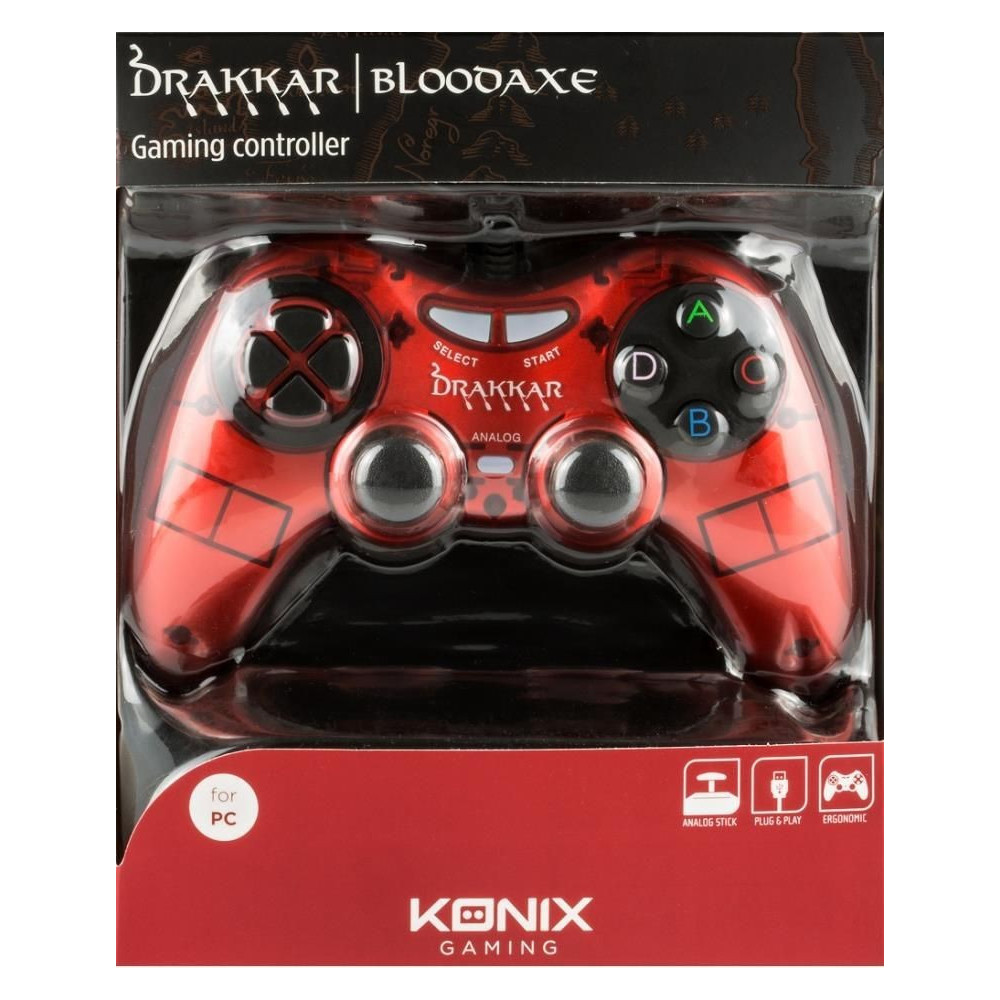 Manette Filaire Konix Drakkar Blood Axe