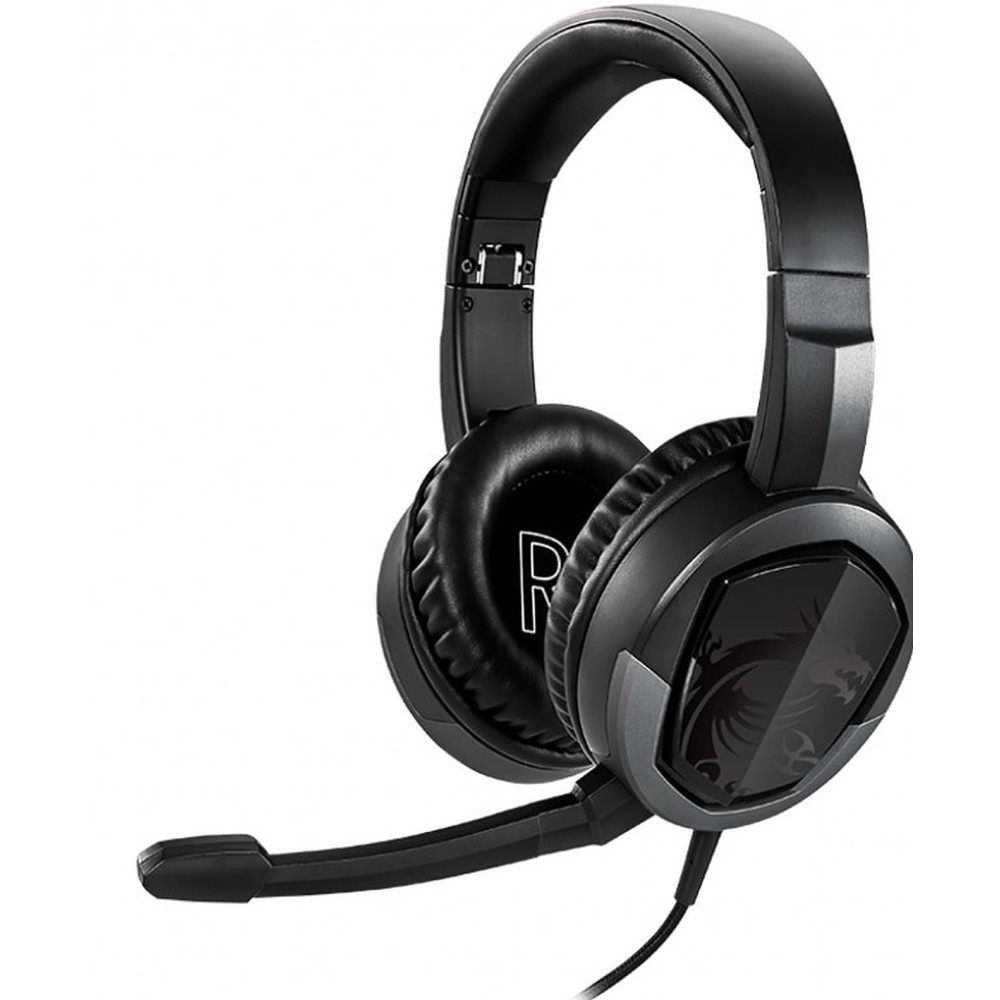Casque Micro Gaming Pliable MSI Immerse GH30 Version V2 / Noir