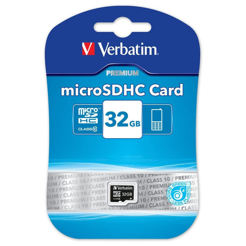 Carte mémoire Verbatim micro SDHC Class 10 / 32 Go