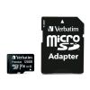 Carte mémoire Verbatim micro SDHC Class 10 avec Adaptateur / 128 Go