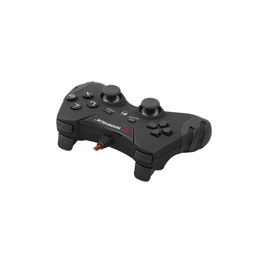 Manette Filaire Snopy Rampage SG-R218 Pour PS3 & PC / Noir
