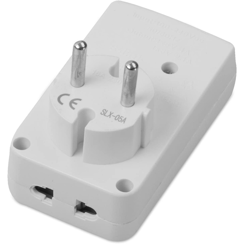 Chargeur Universel S-Link SLX-05A 2x USB / 2A / Blanc