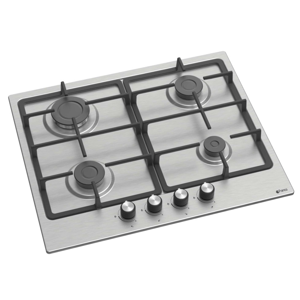 Plaque de cuisson Franco 4 feux 60 cm / Inox