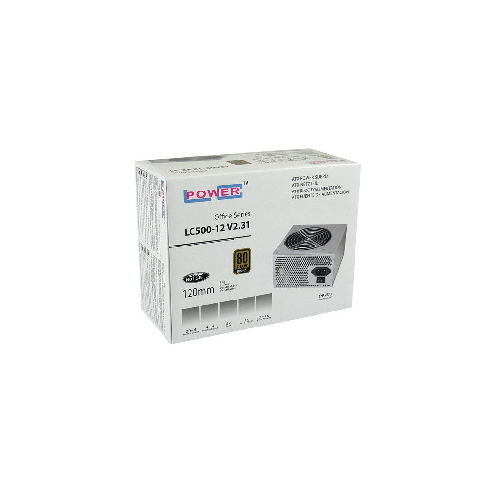 Boite d'alimentation LC Power LC500-12 V2.31 / 500W / 80 plus Bronze