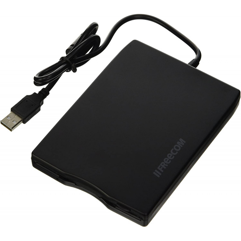 Lecteur de disquettes Freecom 22767 / USB 1.1 / Noir