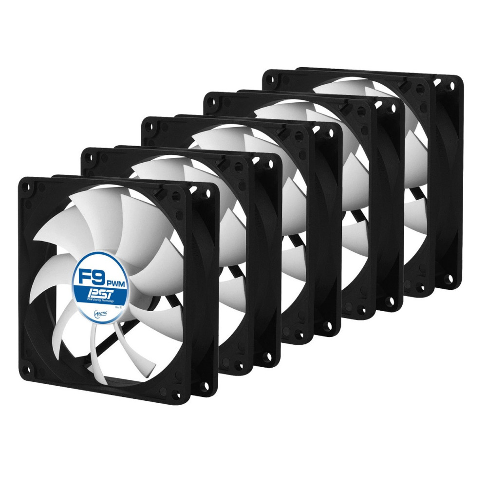 5x Ventilateurs de boîtier Arctic F9 Value Pack / 92mm