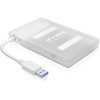 Boîtier pour disque dur externe SATA 2,5" ICY BOX IB-AC603A-U3