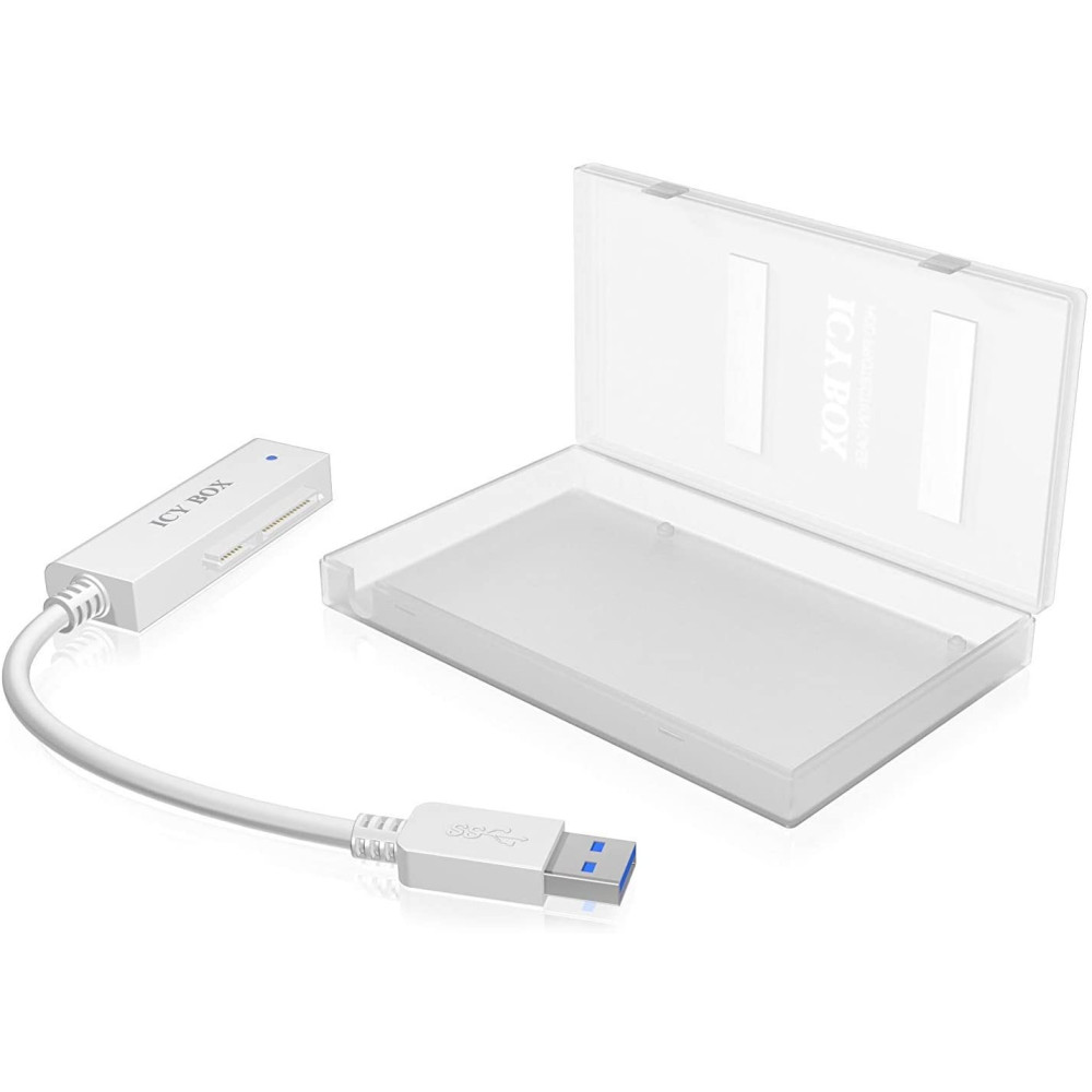 Boîtier pour disque dur externe SATA 2,5" ICY BOX IB-AC603A-U3