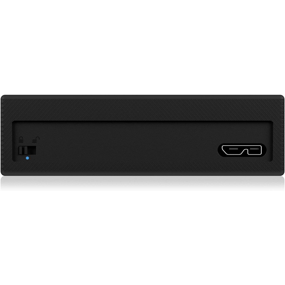 Boîtier pour disque dur externe SSD SATA 2,5" ICY BOX avec un interrupteur protection contre l‘écriture IB-256WP