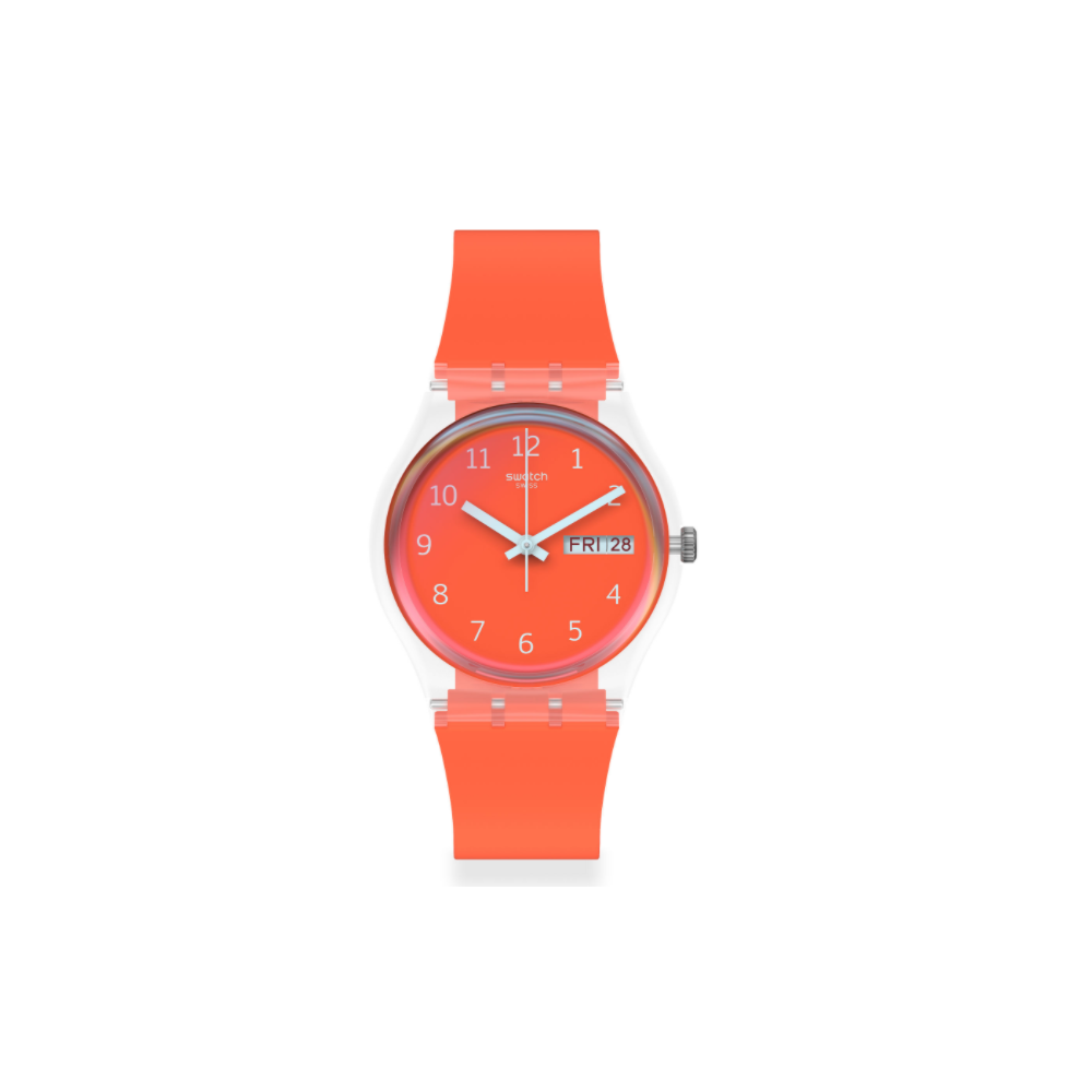 Montre Mixte Swatch RED AWAY GE722