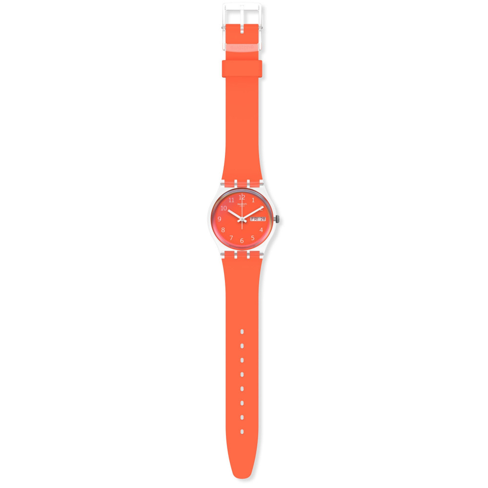 Montre Mixte Swatch RED AWAY GE722
