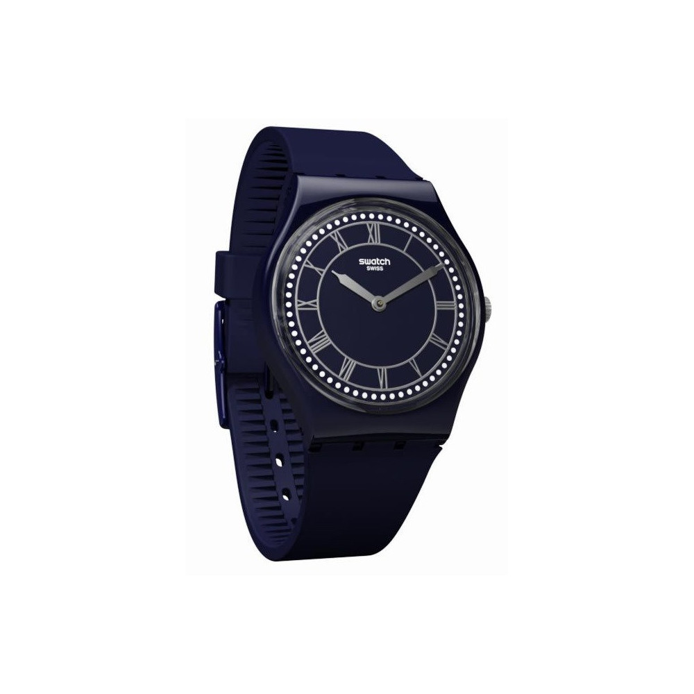 Montre Mixte Swatch Blue Ben GN254