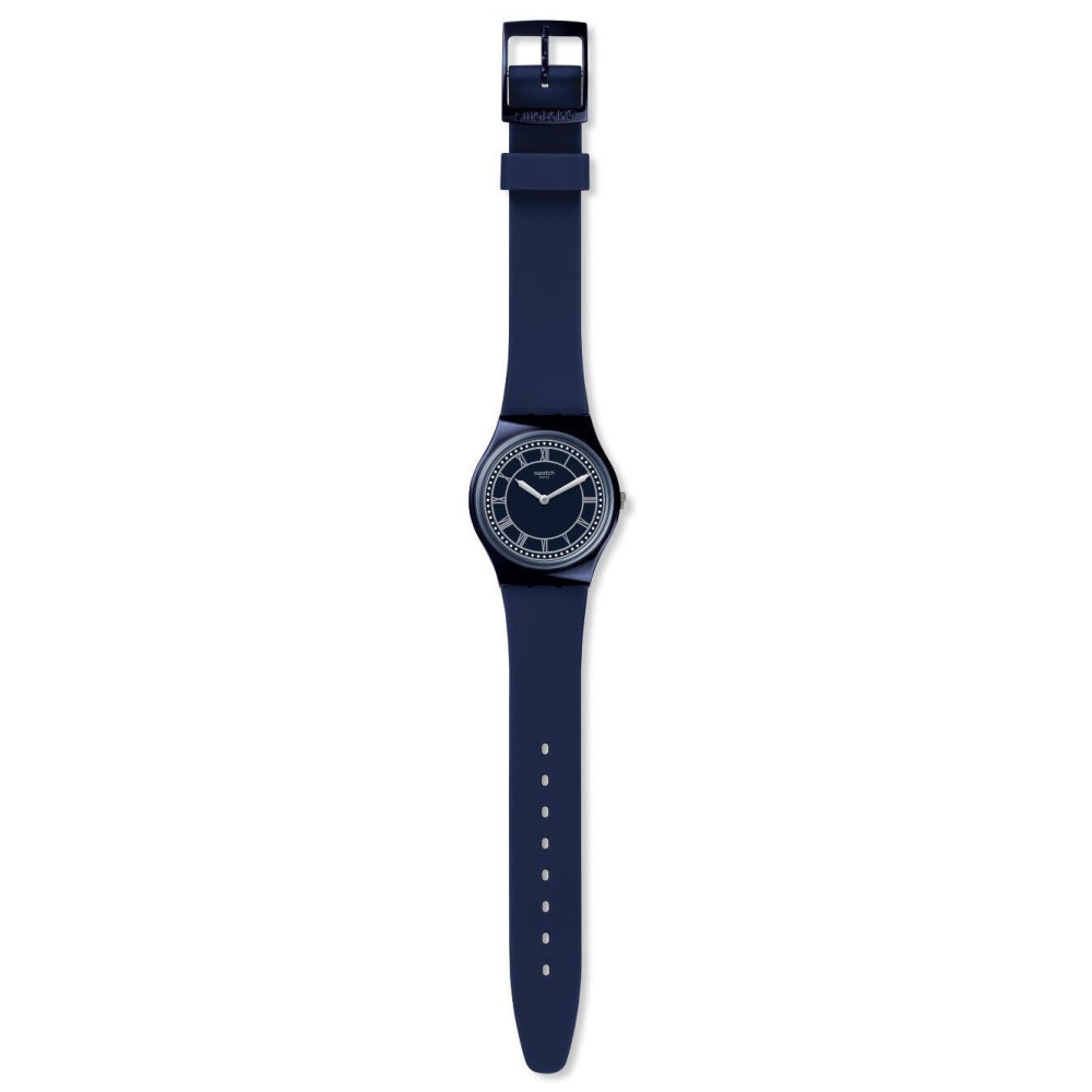 Montre Mixte Swatch Blue Ben GN254