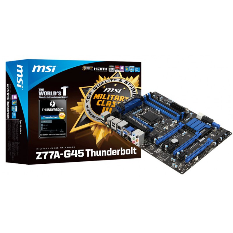Carte Mère MSI Z77A-DG45 Thunderbold  