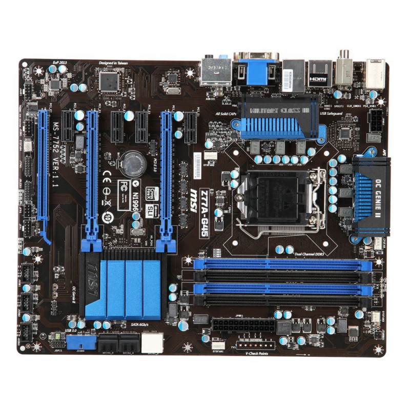 Carte Mère MSI Z77A-DG45 Thunderbold  