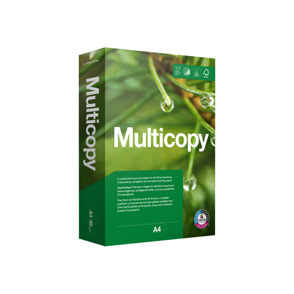 Rame papier A4 Multicopy 75g/m²