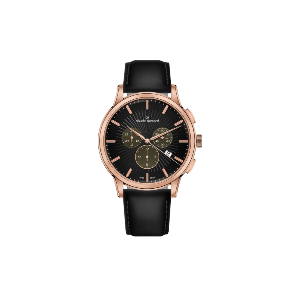 Montre Pour Homme Claude Bernard Classique Chronographe 10237 37R NIKAR