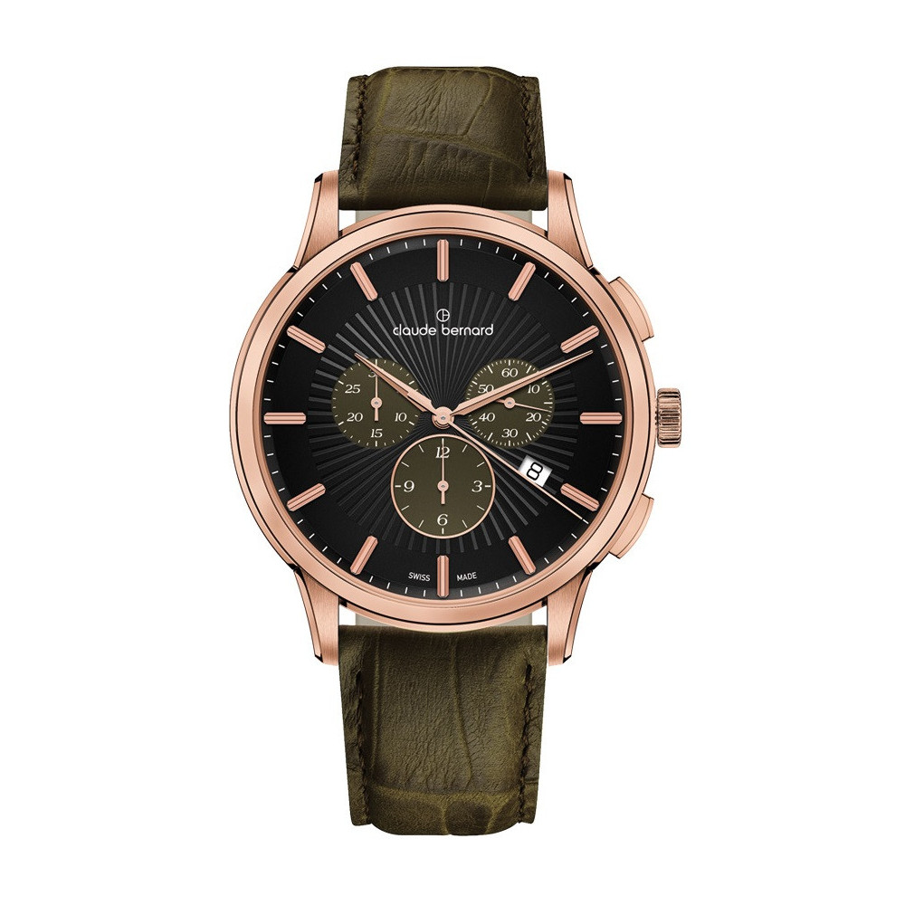 Montre Pour Homme Claude Bernard Classique Chronographe 10237 37R NIKAR