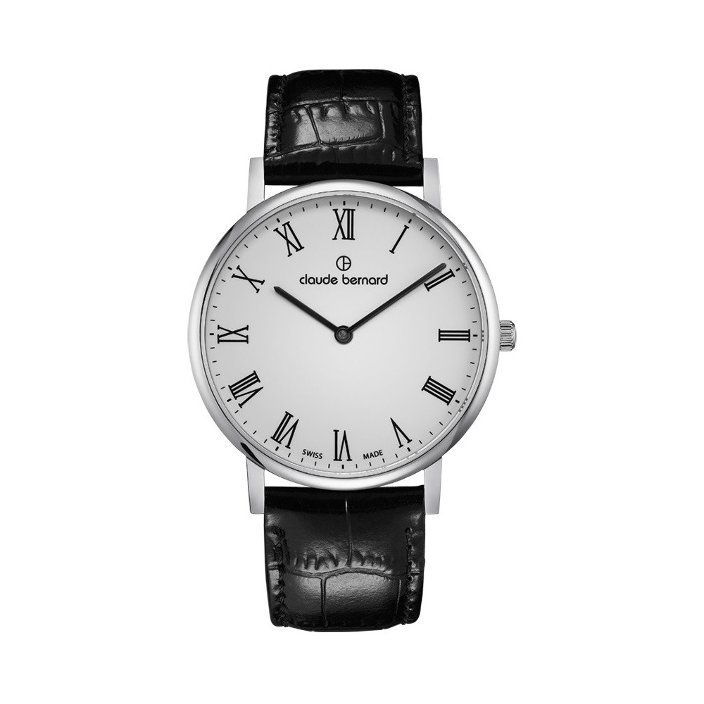 Montre Mixte Claude Bernard Slim line 20219 3 BR