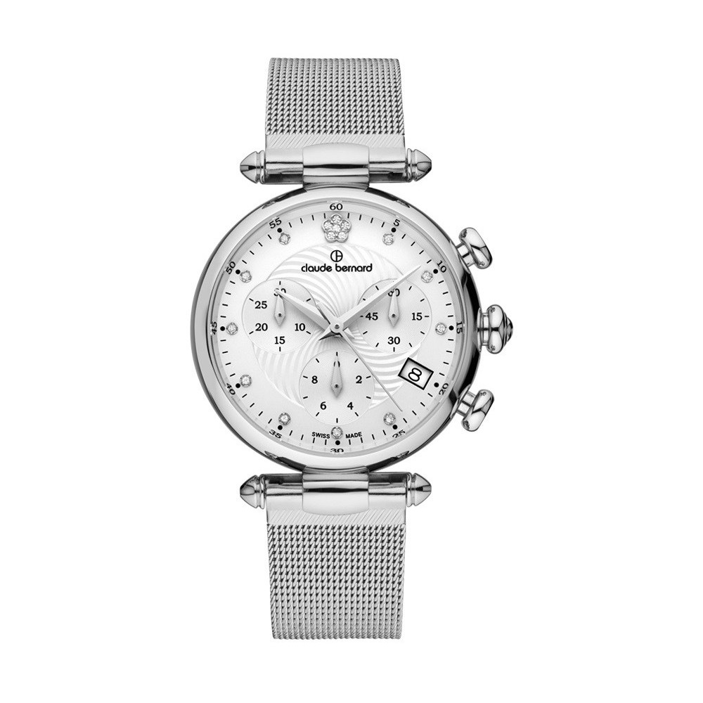 Montre Pour Femme Claude Bernard Dress Code Chronograph 10216 3 APN2
