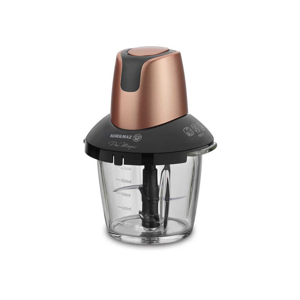 Mini Hachoir Electrique Korkmaz 900W / 1.25L