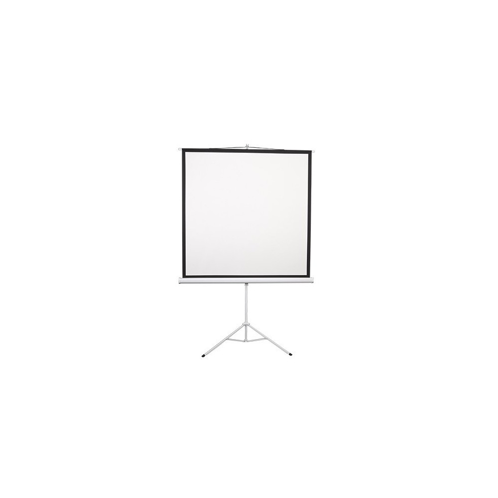 Ecran de projection sur support trépied SBox PSMT-112 / 200 x 200 cm