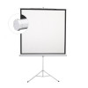 Ecran de projection sur support trépied SBox PSMT-112 / 200 x 200 cm