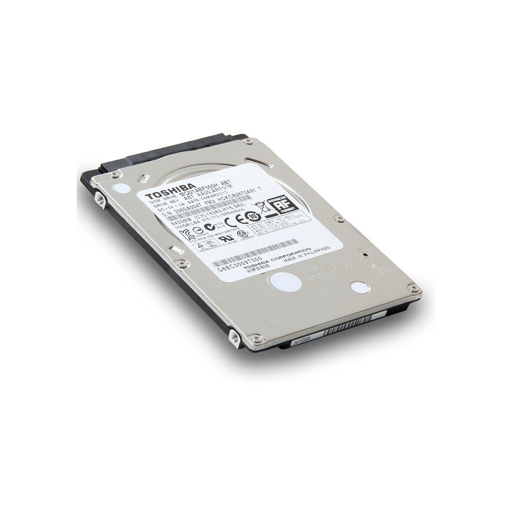 Disque Dur Interne 2.5" Toshiba 500 Go