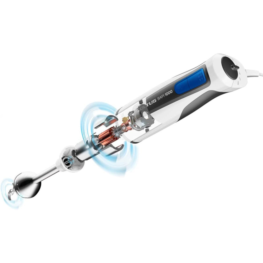 Mixeur Plongeant Taurus BAPI 1000 Plus avec Bol Hachoir et Fouet