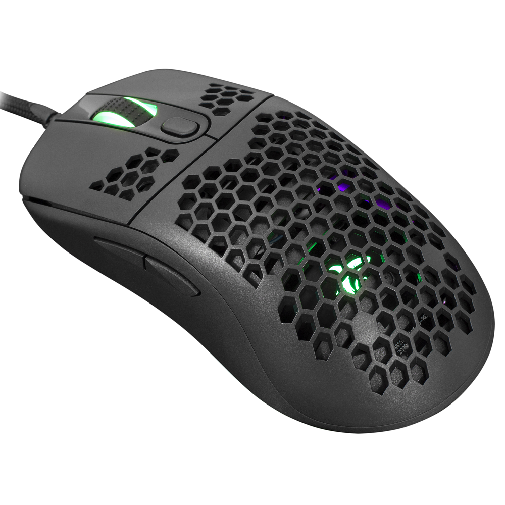 Souris Gaming White Shark GALAHAD GM-5007 / 6400 dpi / Noir