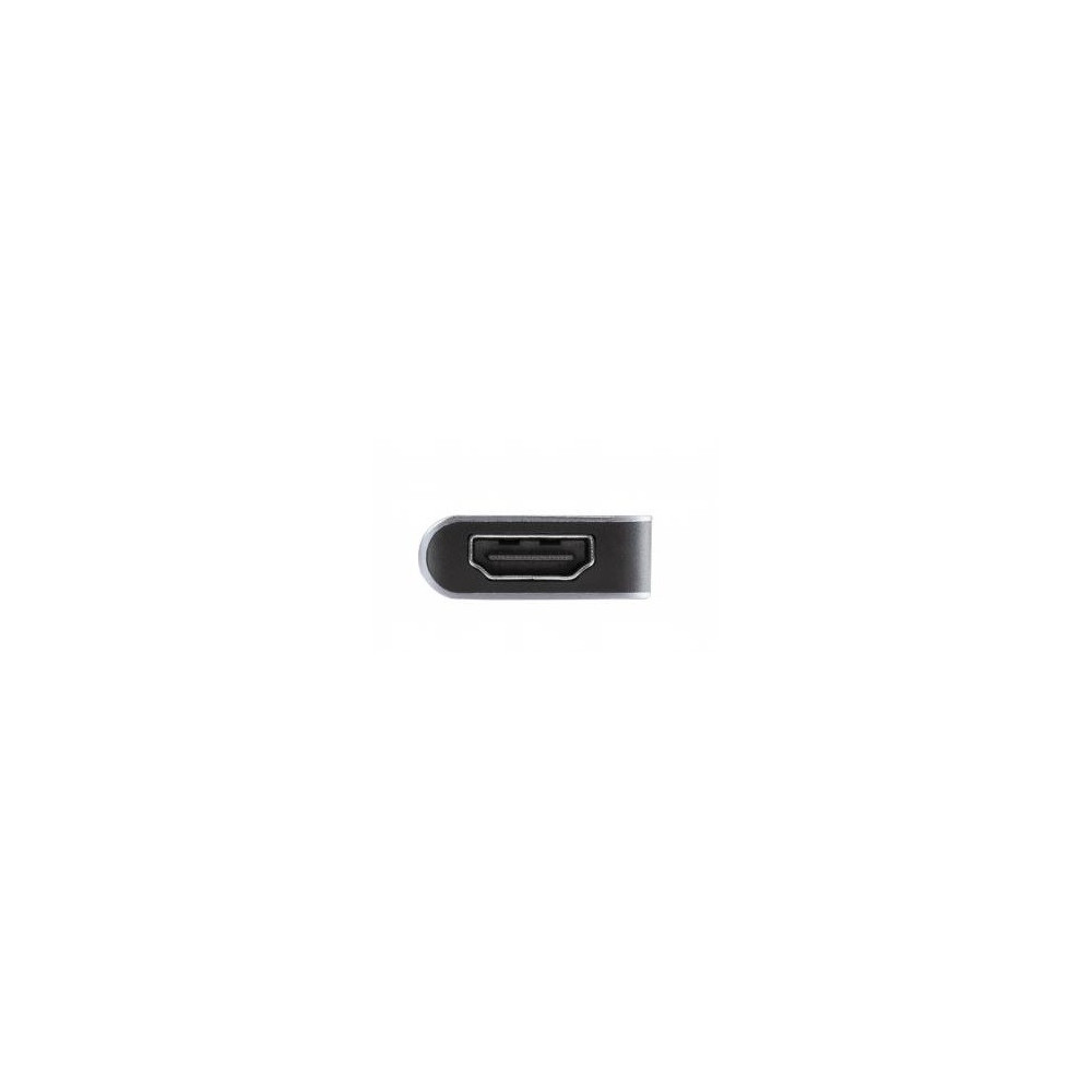 Adaptateur 7en1 SBox Type C Vers HDMI, USB et Lecteur de cartes