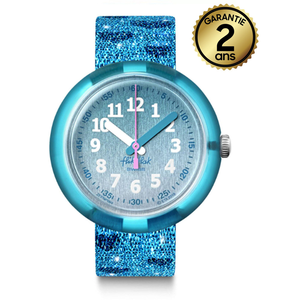 Montre Pour Enfant Flik Flak TURQUOISE SPARKLE FPNP064