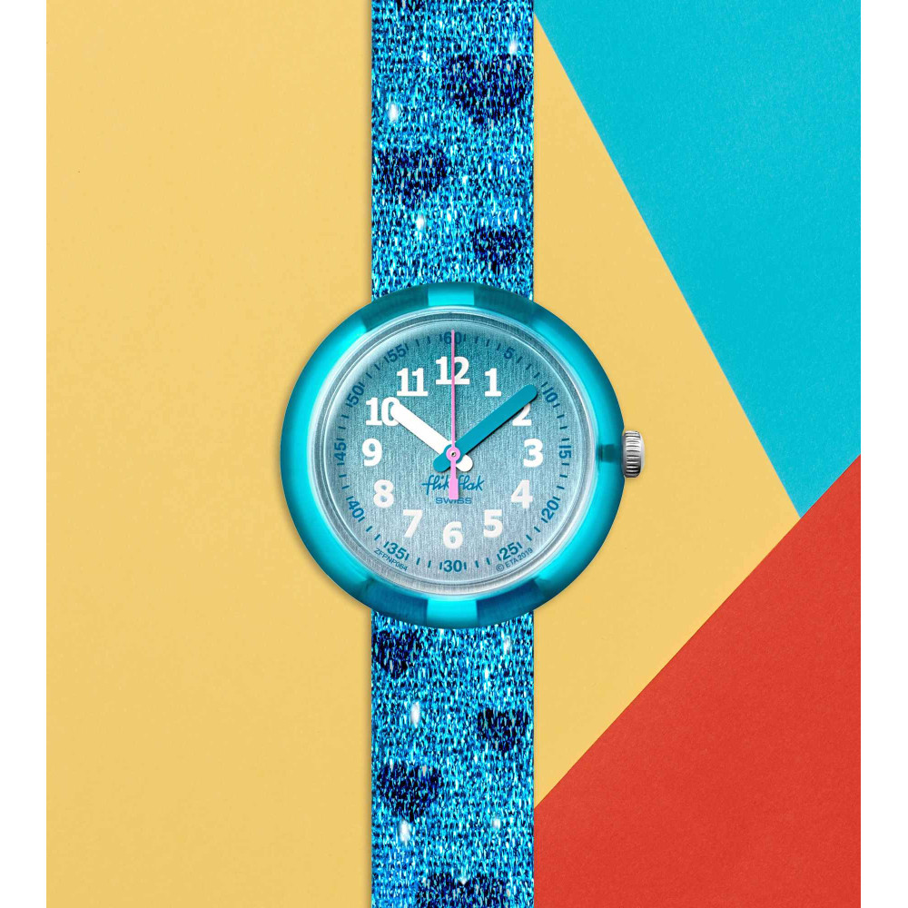 Montre Pour Enfant Flik Flak TURQUOISE SPARKLE FPNP064