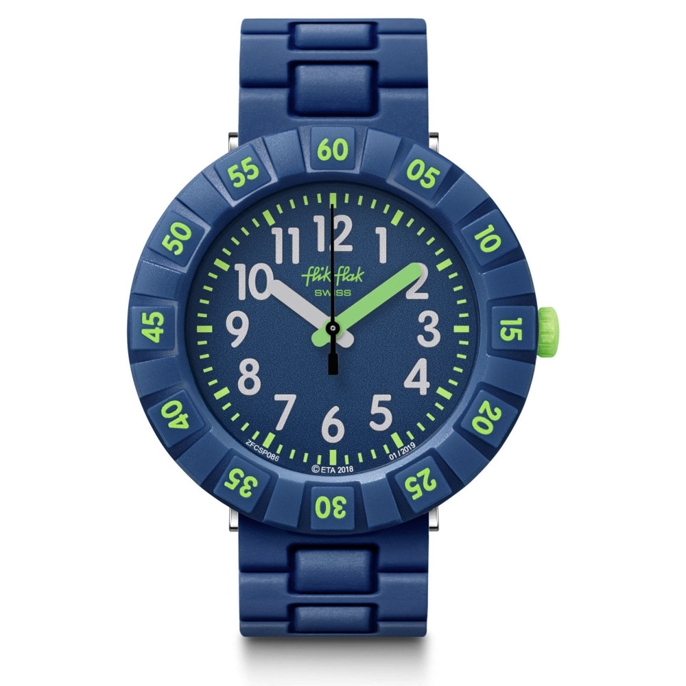 Montre Pour Enfant Flik Flak SOLO DARK BLUE FCSP086