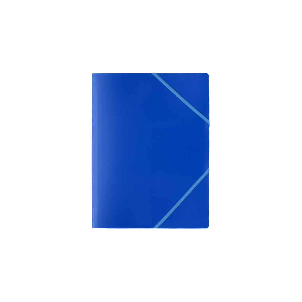 CHEMISE A 3 RABATS EN PP POLYCLASS PLATES / Bleu