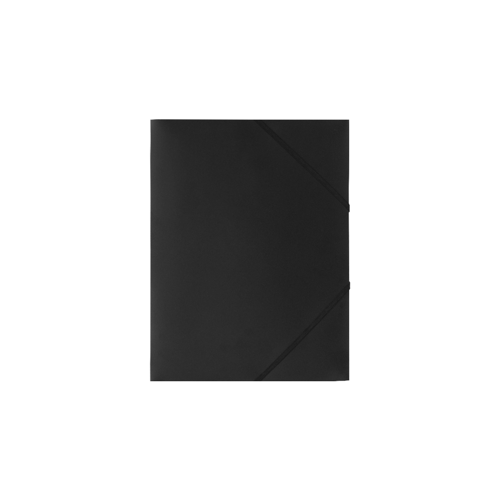CHEMISE A 3 RABATS EN PP POLYCLASS PLATES / Noir