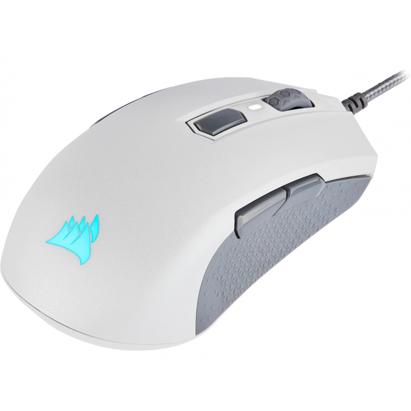 Souris gaming FPS ambidextre Multi-Grip M55 RGB PRO / Blanc