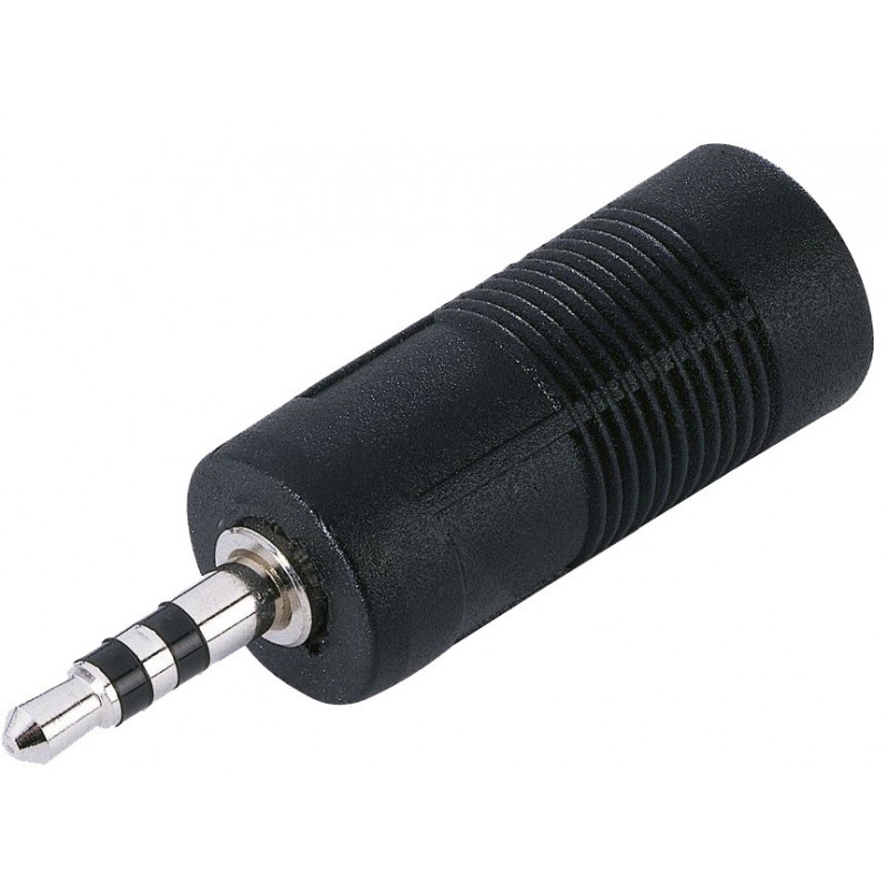 Adaptateur Jack Audio 2.5 Male Vers 3.5 Female