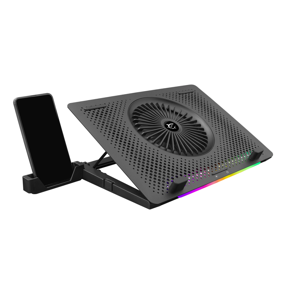 Refroidisseur Gaming White Shark GCP-33 ICE MASTER RGB pour Pc portable 15.6"