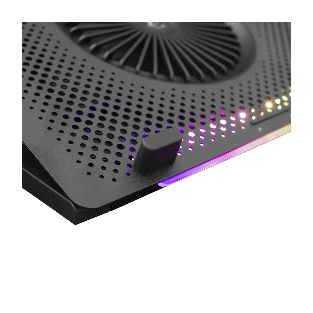 Refroidisseur Gaming White Shark GCP-33 ICE MASTER RGB pour Pc portable 15.6"
