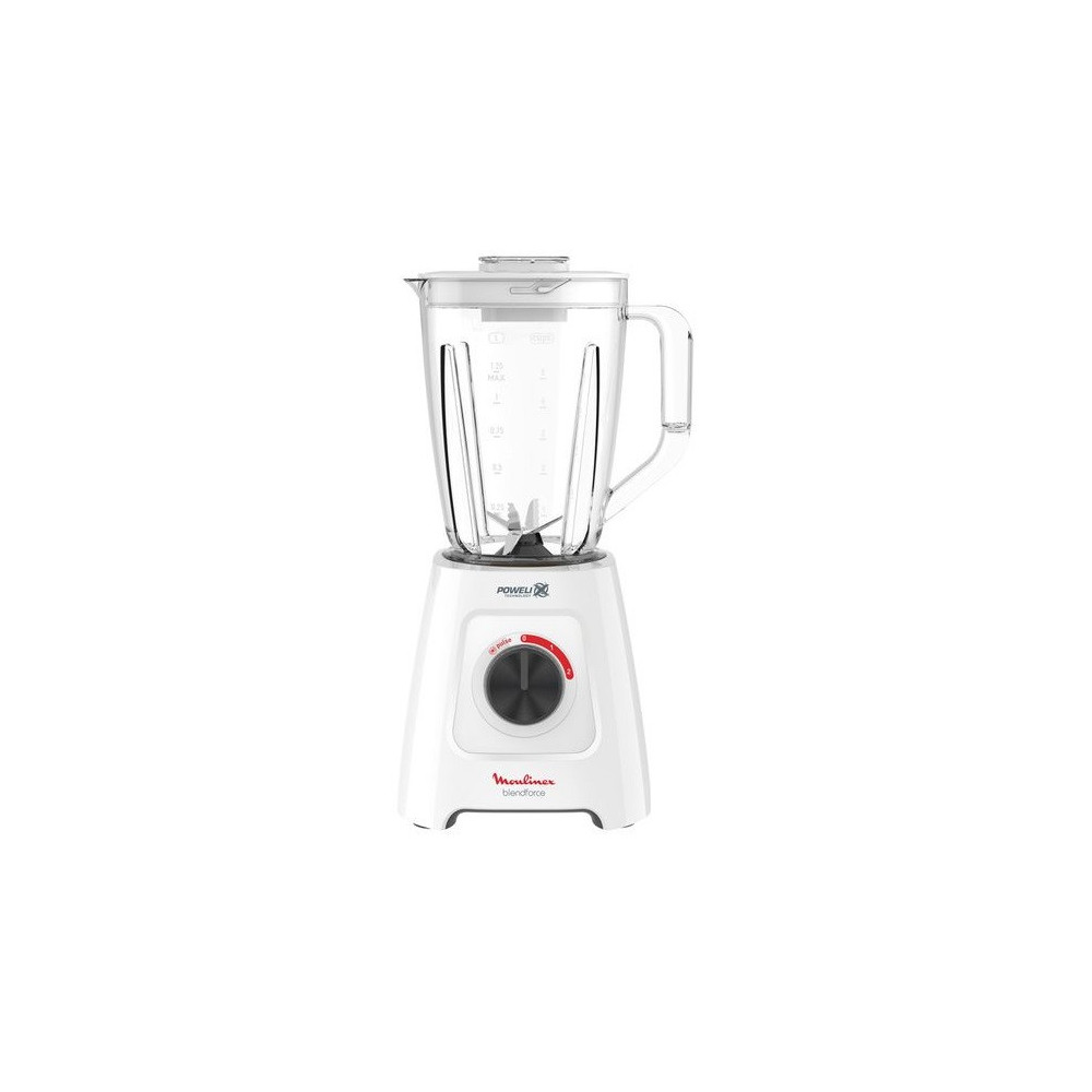 Blender Moulinex Blende force + Centrifugeuse LM42Q110 / 600W / Blanc