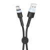 Câble Xo NB117 USB vers Type-C  2.1A / 0.25m / Noir