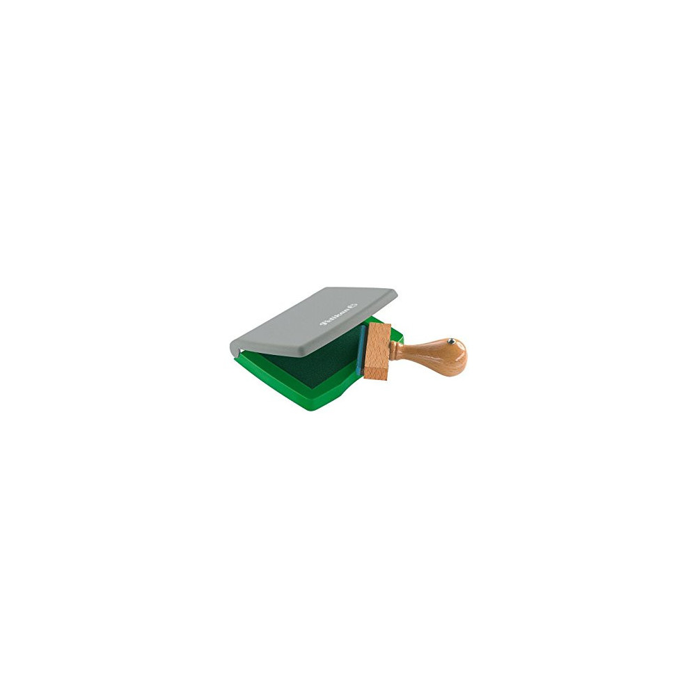 Boîte à Tampon Pelikan en plastique 7x11 cm / Vert